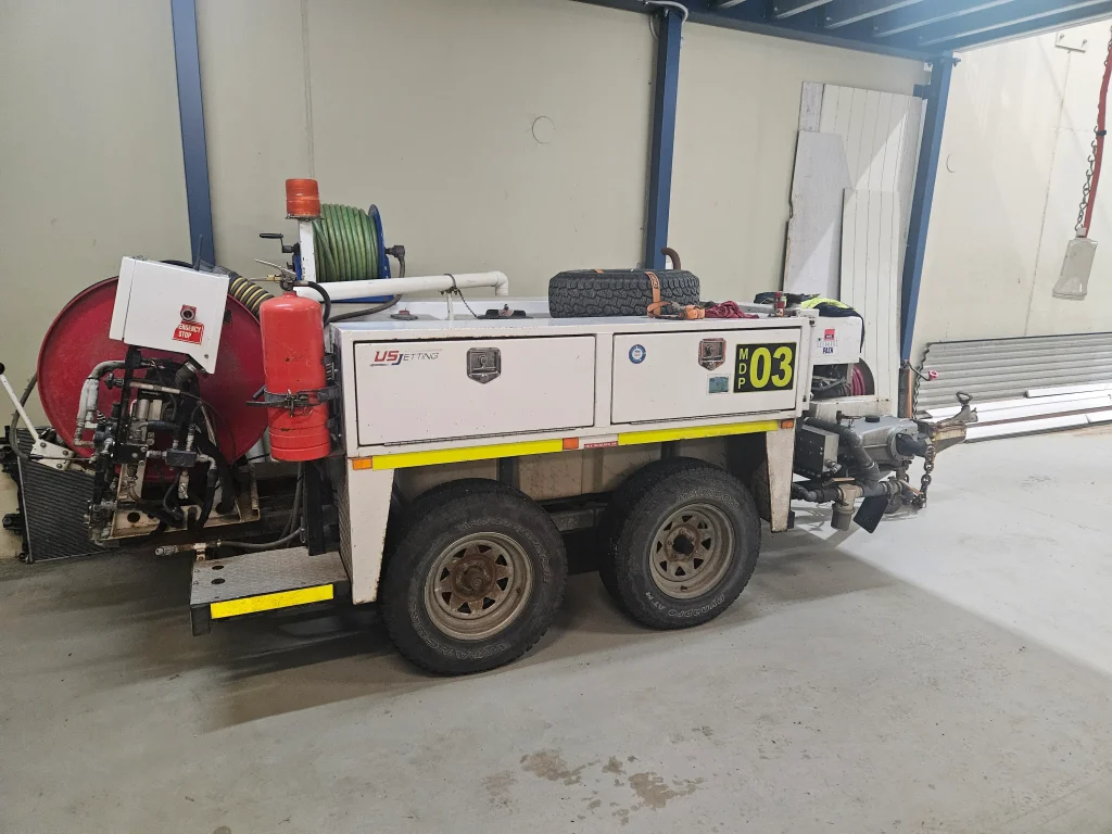 jetting high pressure drain cleaning